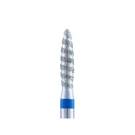 Flamme Tornado mit stumpfer Spitze 1,8 mm bis 2.5 mm blau...