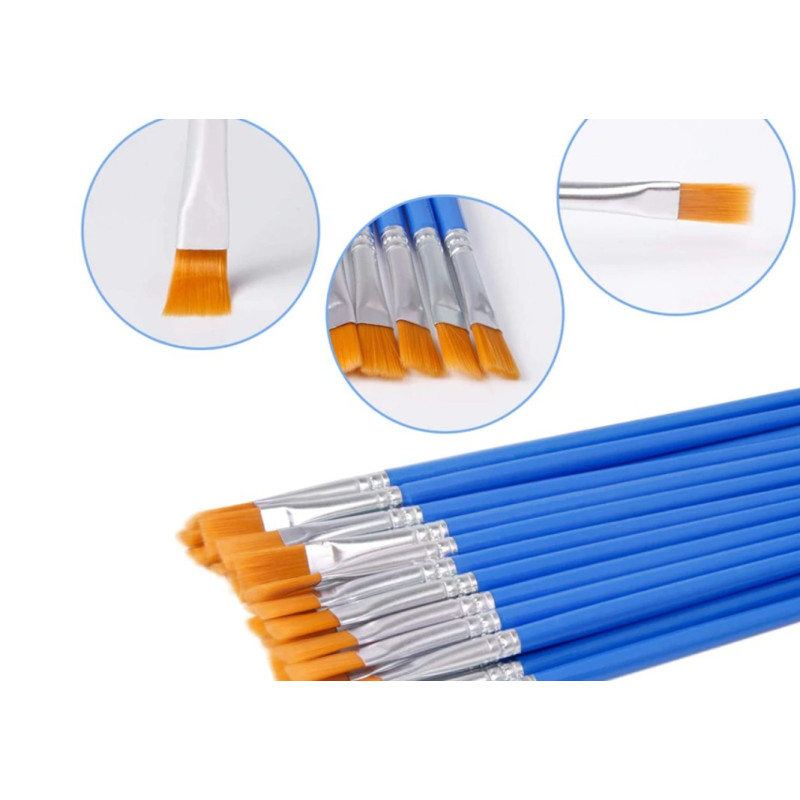 STAUBBÜRSTE für Pediküre 10 Stück-ZUBEHÖR FÜR PEDIKÜRE-Double Beauty Shop