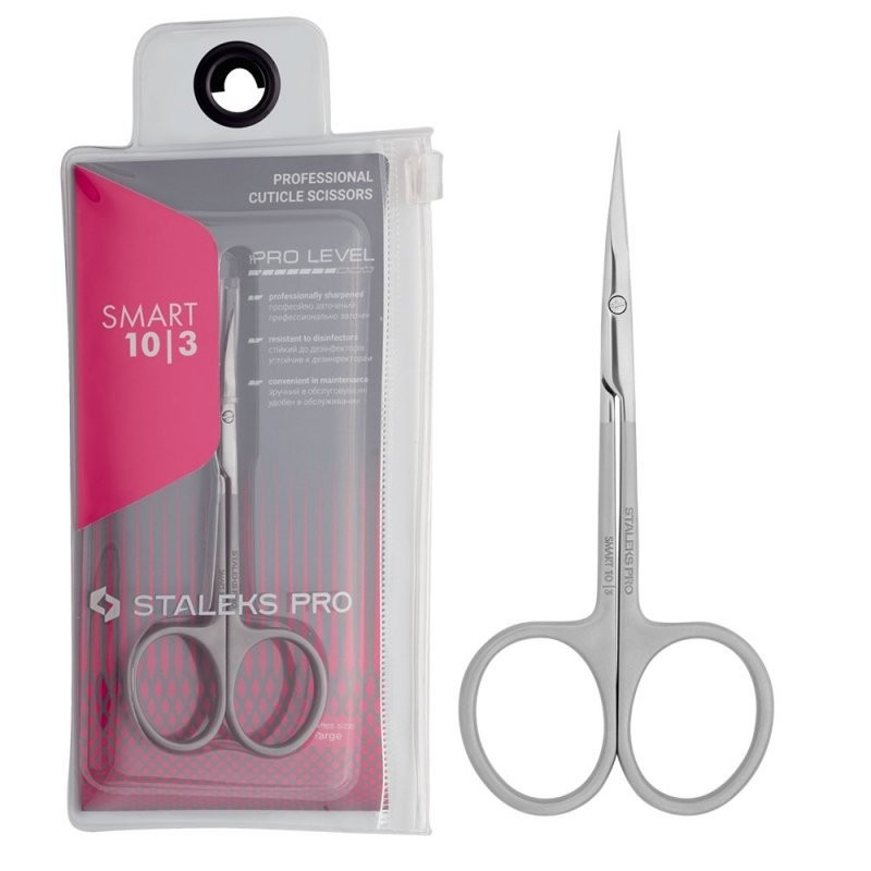 Nagelhautschere SS-10/3 STALEKS-SCHEREN-Double Beauty Shop