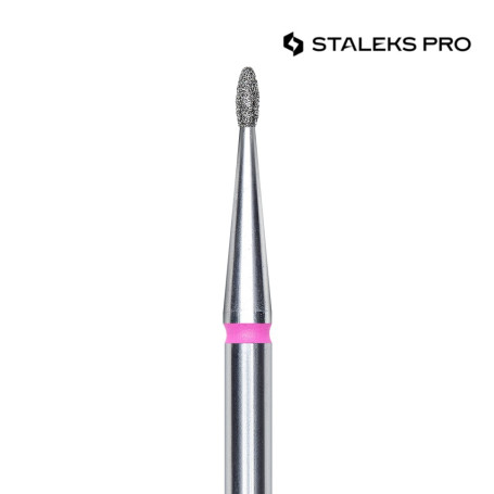 Stumpfes Tröpfchen 1,6 mm rot Fräseraufsatz STALEKS