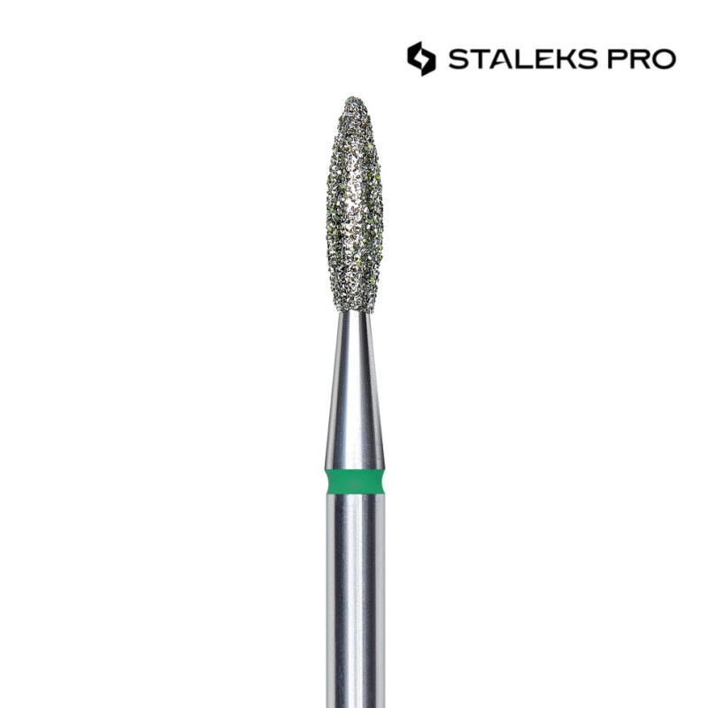 Flamme 2,1 mm grün Fräseraufsatz STALEKS-FRÄSER-BIT-Double Beauty Shop