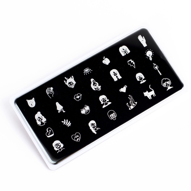 Schablone ECHO GIRL POWER 3 SPEKTR-ALLE SCHABLONEN-Double Beauty Shop