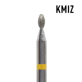 Stumpfes Tröpfchen 1,6 mm bis 2,3 mm gelb Fräseraufsatz KMIZ