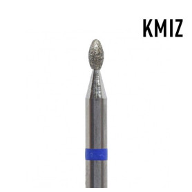 Stumpfes Tröpfchen 1,6 mm bis 2,3 mm blau Fräseraufsatz KMIZ