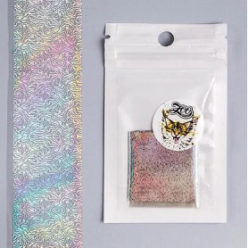 VERSCHWOMMEN - Nailart Folie Holographisch ZooNail