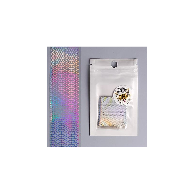 WÜRFEL - Nailart Folie Holographisch 1469 ZooNail