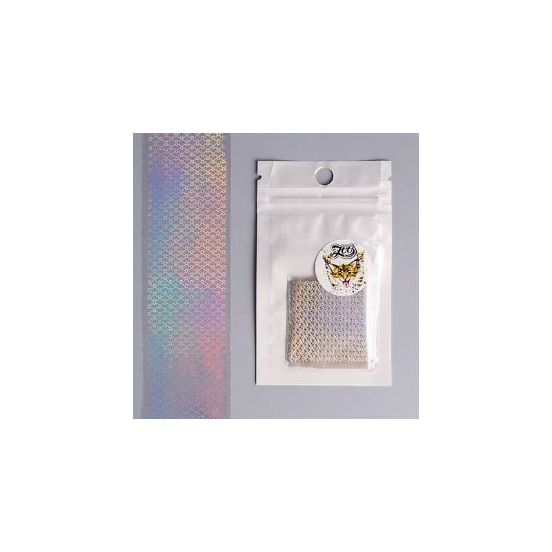 SPITZE - Nailart Folie Holographisch ZooNail-NAILART FOLIE-Double Beauty Shop