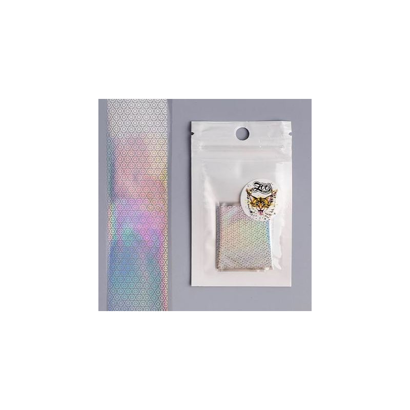 KREISE - Nailart Folie Holographisch ZooNail