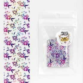 BLUMEN - Nailart Folie Holographisch ZooNail 2