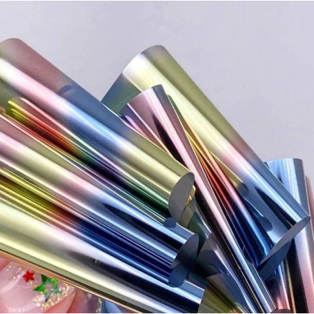 RAINBOW - Nailart Folie 1577 ZooNail