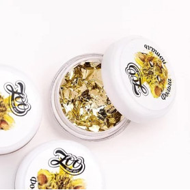 GOLDENE LICHT - PIGMENT FLAKES (0,5g) ZooNail 2