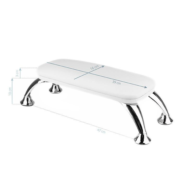 Handauflage WHITE Öko-Leder-HANDAUFLAGE-Double Beauty Shop