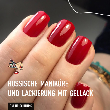 ONLINE KURS "RUSSISCHE MANIKÜRE MIT UV NAGELLACK"