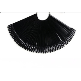 PRÄSENTATIONSDISPLAY SCHWARZ OVAL 50 Stück