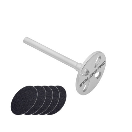 Pediküre PODODISC (PDset) mit 5 Stk. Einwegfeilen 180er Körnung STALEKS PRO