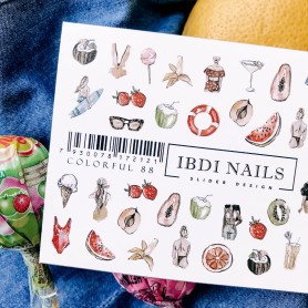 IBDI NAILS COLORFUL 88