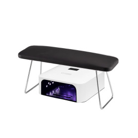 Handauflage 4M BLACK Öko-Leder