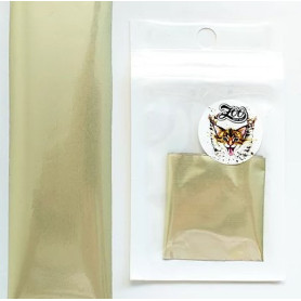 WEIßGOLD MATT - Nailart Folie ZooNail