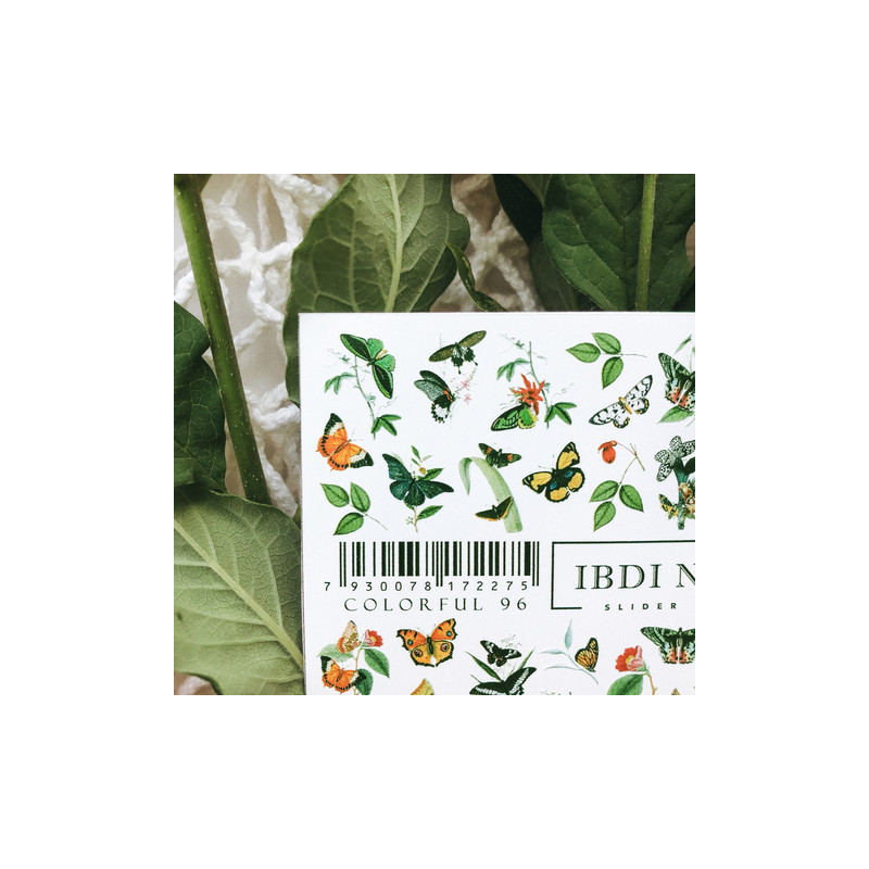 IBDI NAILS COLORFUL 96-ALLE SLIDER-Double Beauty Shop