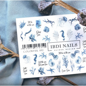 IBDI NAILS COLORFUL 102