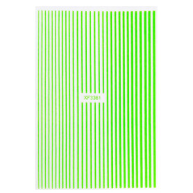 STRIPES GREEN NEON