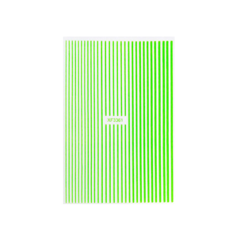 STRIPES GREEN NEON