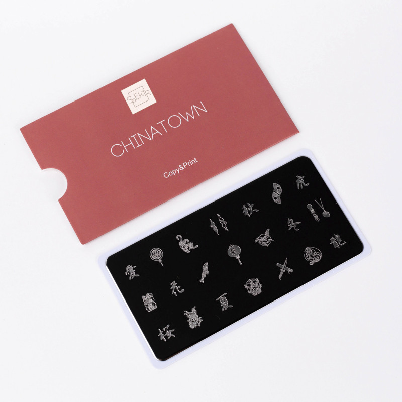 Schablone ECHO CHINATOWN 1 SPEKTR-ALLE SCHABLONEN-Double Beauty Shop