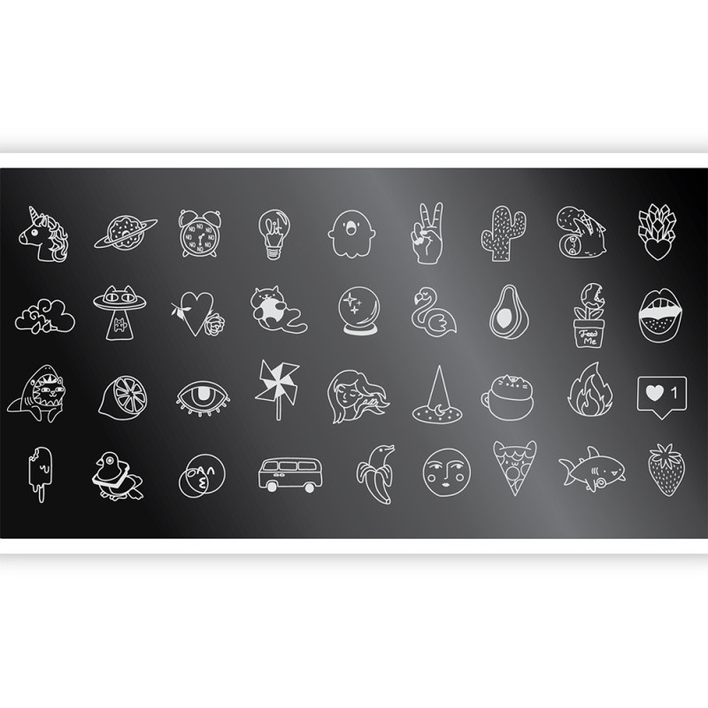 Schablone ECHO GIRL POWER 2 SPEKTR-ALLE SCHABLONEN-Double Beauty Shop