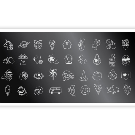 Schablone ECHO GIRL POWER 2 SPEKTR