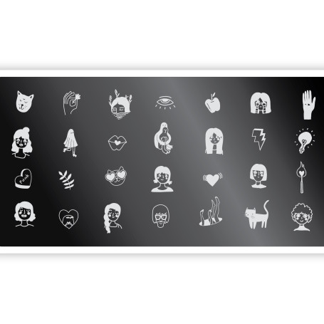 Schablone ECHO GIRL POWER 3 SPEKTR