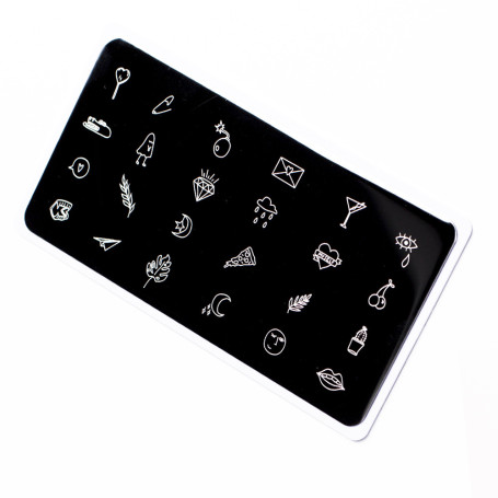 Schablone ECHO TATTOO 3 SPEKTR