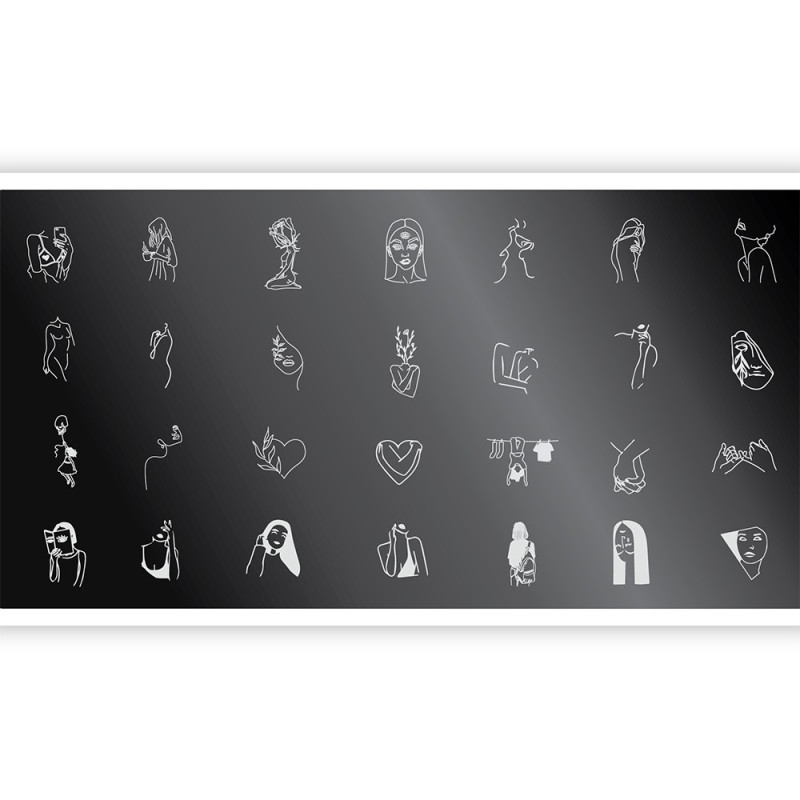 Schablone ECHO GIRL POWER 4 SPEKTR-ALLE SCHABLONEN-Double Beauty Shop