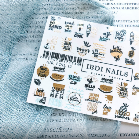 IBDI NAILS AIR FOIL 12