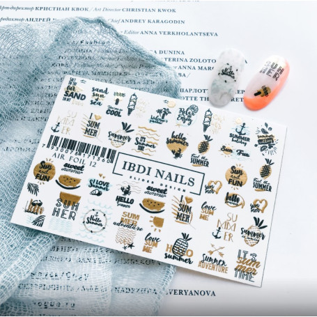 IBDI NAILS AIR FOIL 12