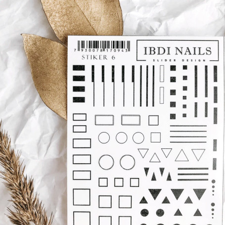 IBDI NAILS STIKER 06