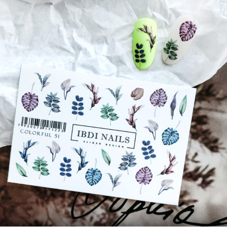 IBDI NAILS COLORFUL 51