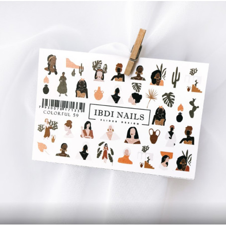 IBDI NAILS COLORFUL 59