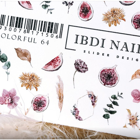 IBDI NAILS COLORFUL 64