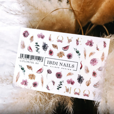 IBDI NAILS COLORFUL 64
