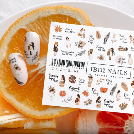IBDI NAILS COLORFUL 68