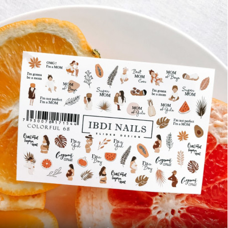 IBDI NAILS COLORFUL 68