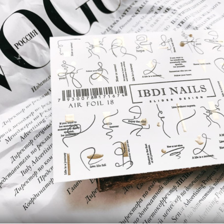 IBDI NAILS AIR FOIL 18