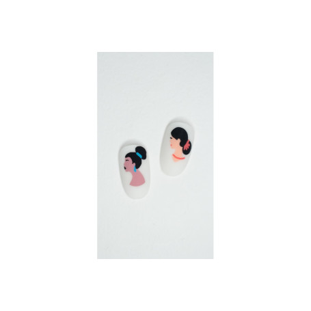 Schablone Girls 2 Lesly