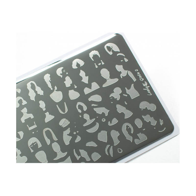 Schablone Girls 2 Lesly-ALLE SCHABLONEN-Double Beauty Shop