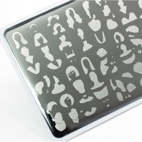 Schablone Girls 2 Lesly