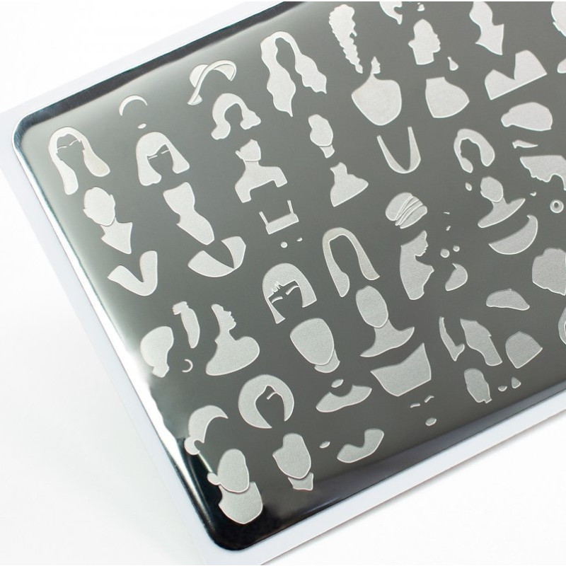 Schablone Girls 2 Lesly-ALLE SCHABLONEN-Double Beauty Shop