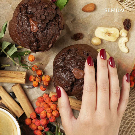 404 BLACK BEANS MUFFIN - UV Nagellack 7ml Semilac