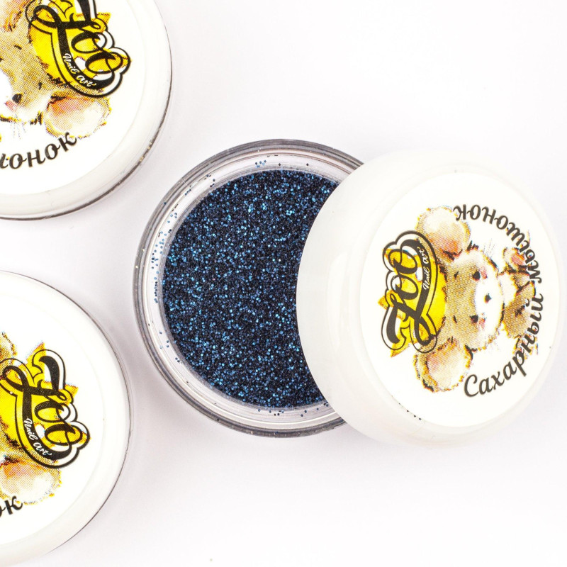 MARMELADE-SAND Blau 1517 ZooNail-SAND/SUGAR EFFEKT-Double Beauty Shop