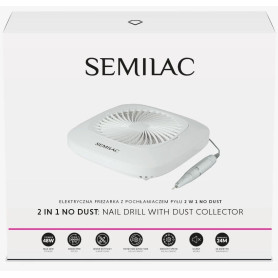 NAGELFRÄSER MIT STAUBABSAUGUNG 2IN1 NO DUST SEMILAC 2