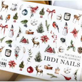 IBDI NAILS COLORFUL 136